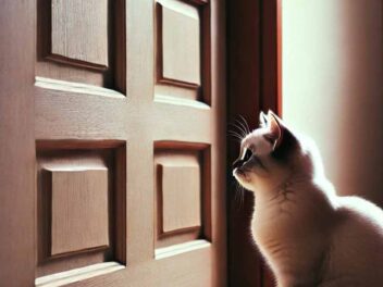 Révélation choc : Pourquoi votre chat devient fou face aux portes fermées !