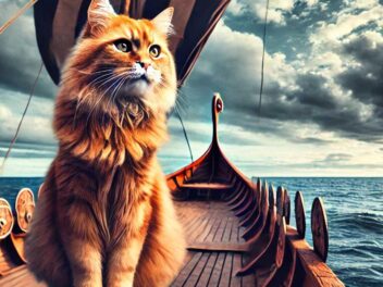 Les chats roux : des aventuriers nés grâce à leurs ancêtres Vikings ?