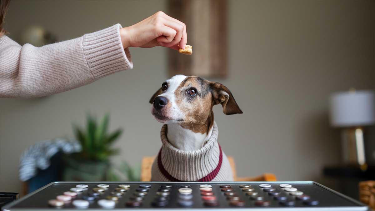 Ces boutons sonores révolutionnent la communication avec votre chien.