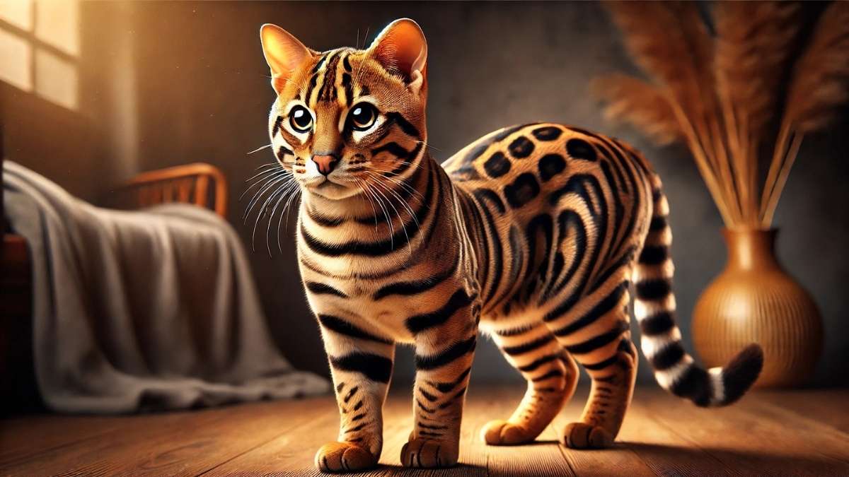 Le Toyger : découvrez ce chat qui ressemble trait pour trait à un tigre miniature