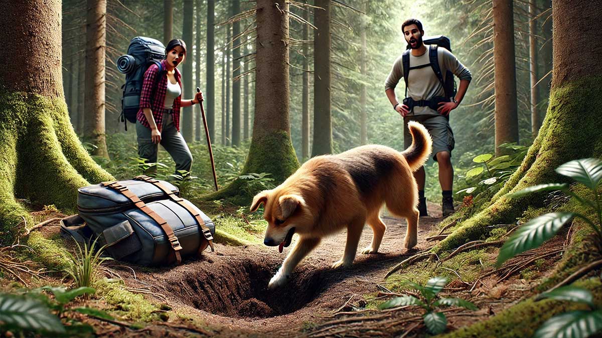 Un chien déterre 400 000 euros lors d&rsquo;une balade en forêt : la justice tranche !