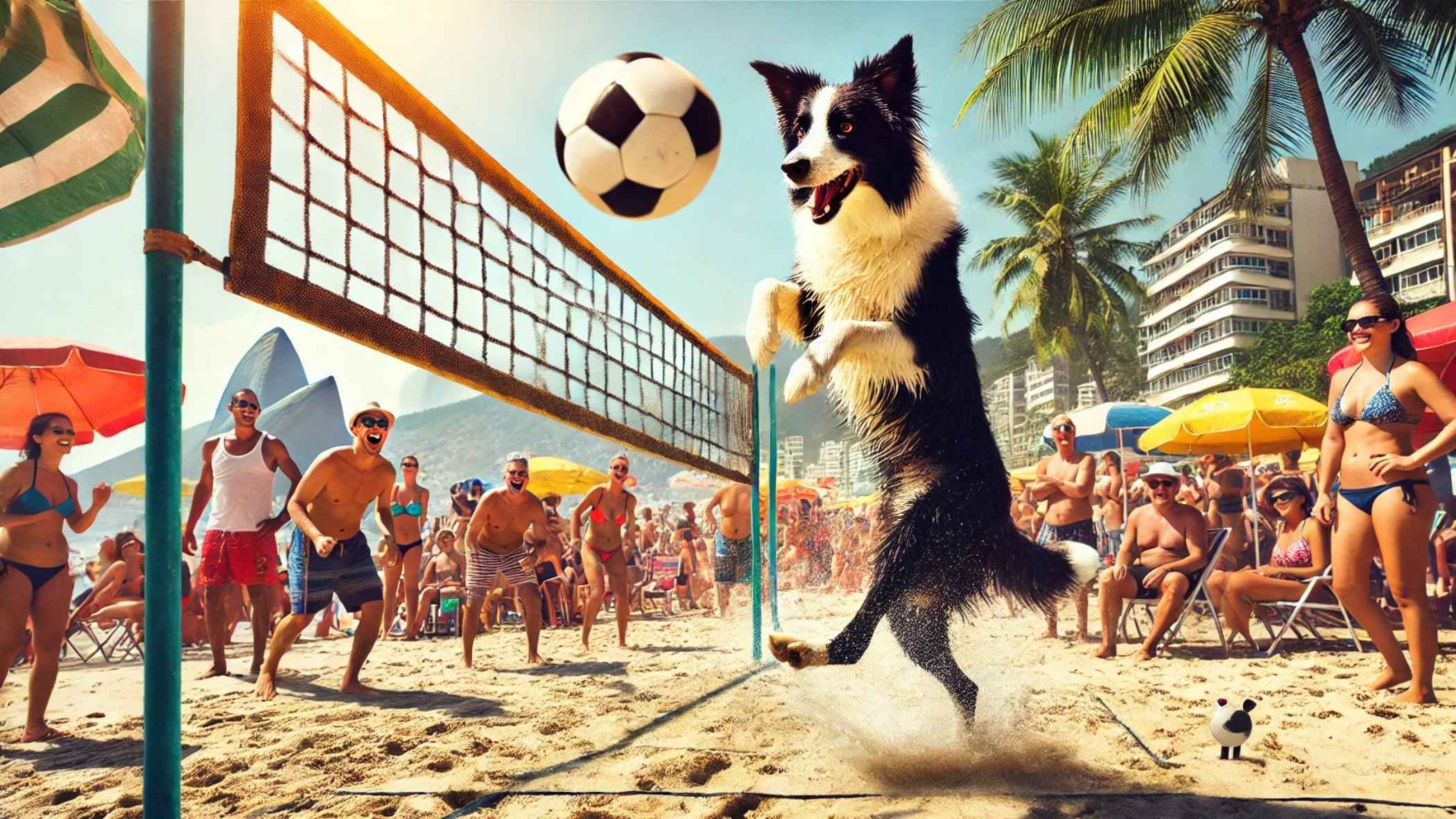 Ce chien star fait trembler les plages de Rio et enflamme les réseaux sociaux !