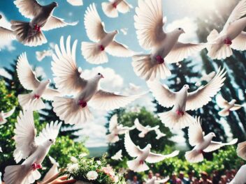 Découvrez pourquoi cette tradition romantique du lâcher de colombes met en danger des vies innocentes