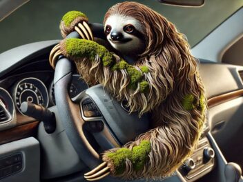 Il laisse sa fenêtre de voiture ouverte la nuit et découvre un passager totalement inattendu au volant !