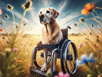 Le vol odieux du fauteuil roulant de ce chien âgé déclenche une incroyable vague de solidarité