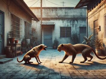 Un léopard attaque sauvagement un chien dans son jardin : le miracle qui a sauvé Rocky