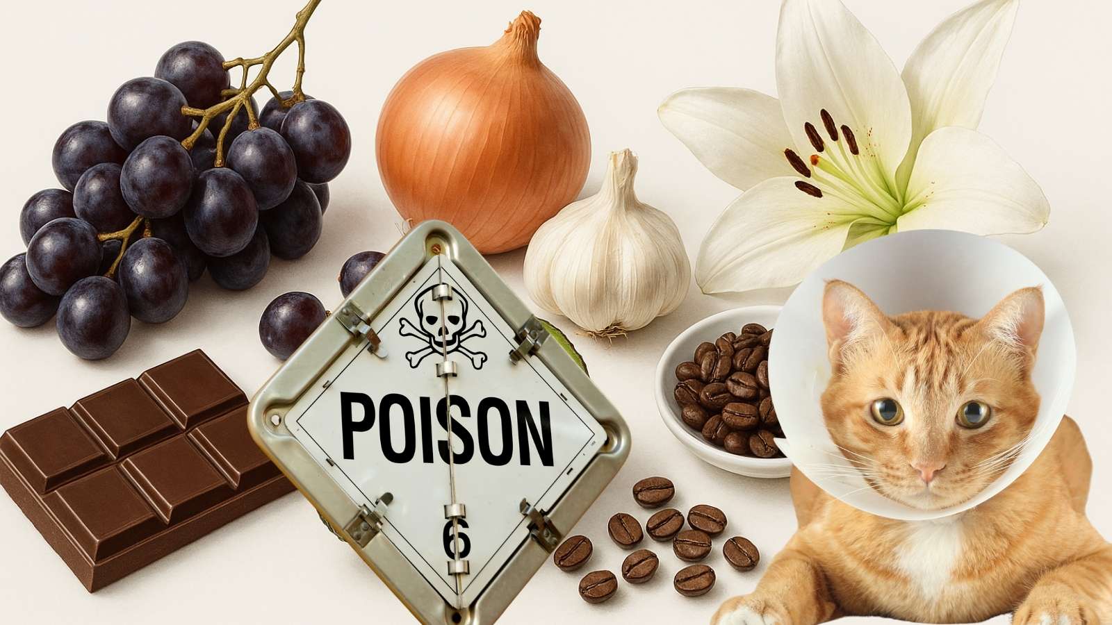 10 aliments toxiques pour les chats, le guide pour protéger votre félin