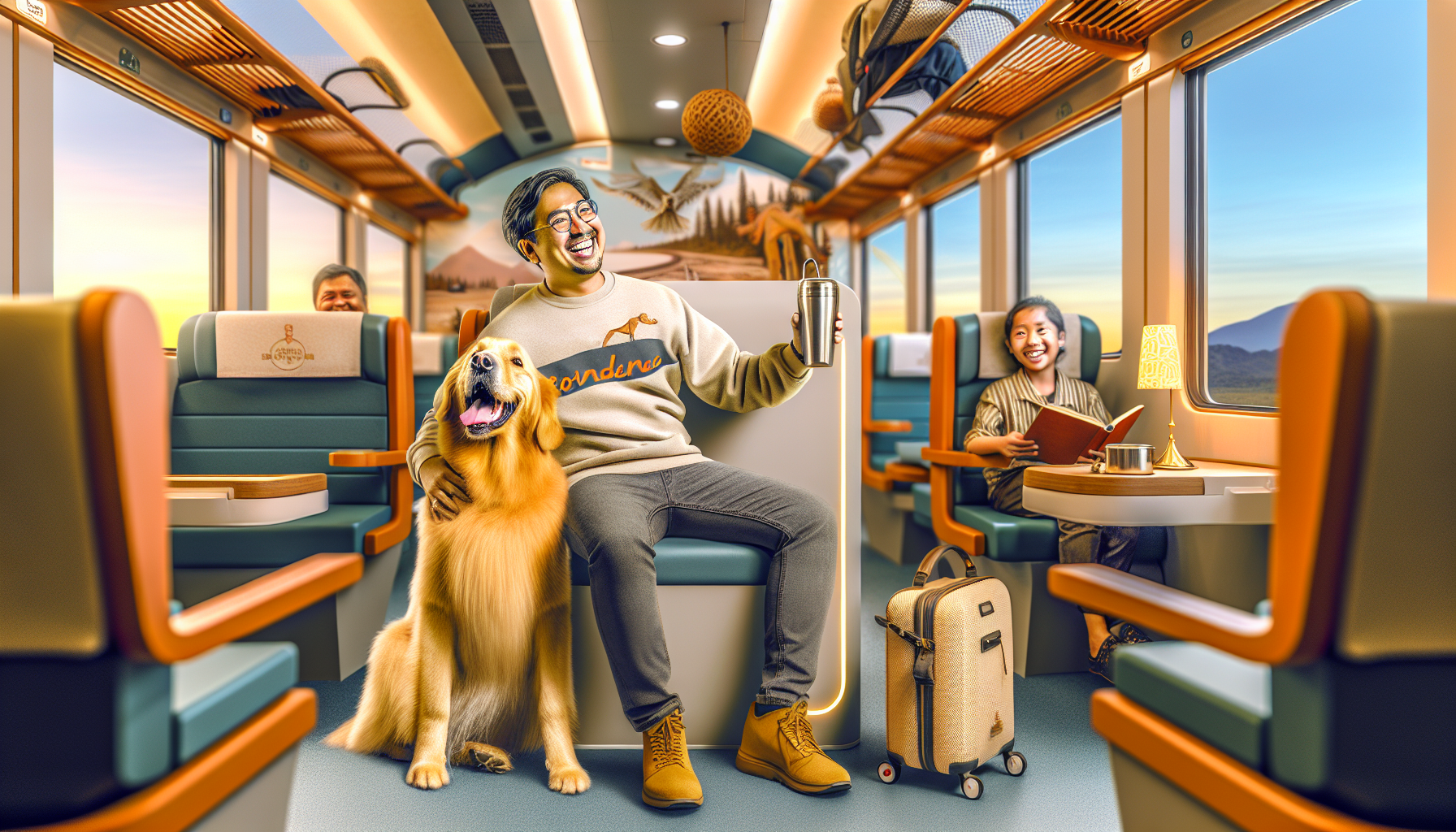 Comment voyager en train avec votre chien en 2025 : tarifs et astuces indispensables