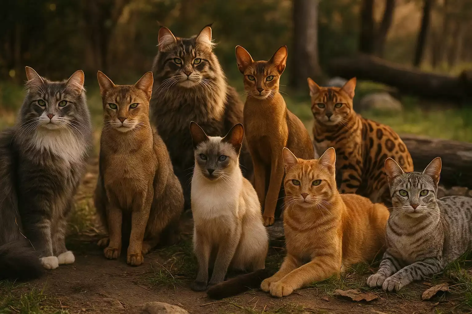 Les 8 races de chat qui ne nécessitent pas beaucoup de soin