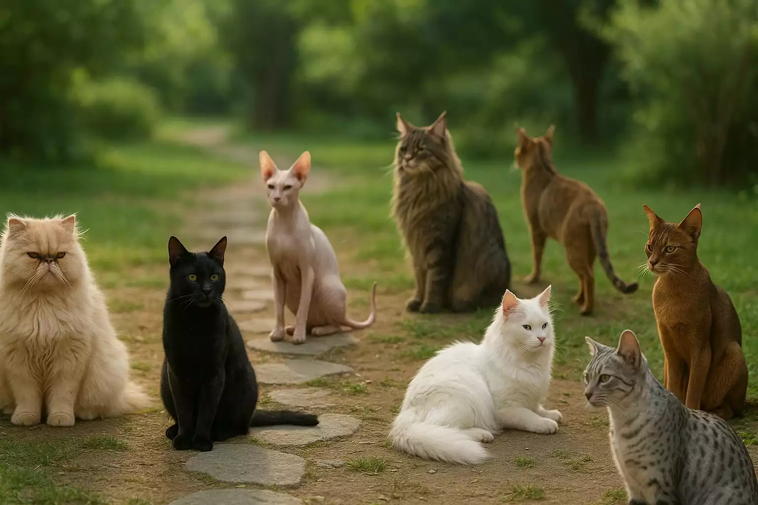 Les 8 races de chat qui ont besoin d’un maître indépendant