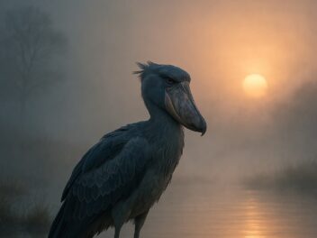 Le bec en sabot : prédateur solitaire à l’allure de dinosaure