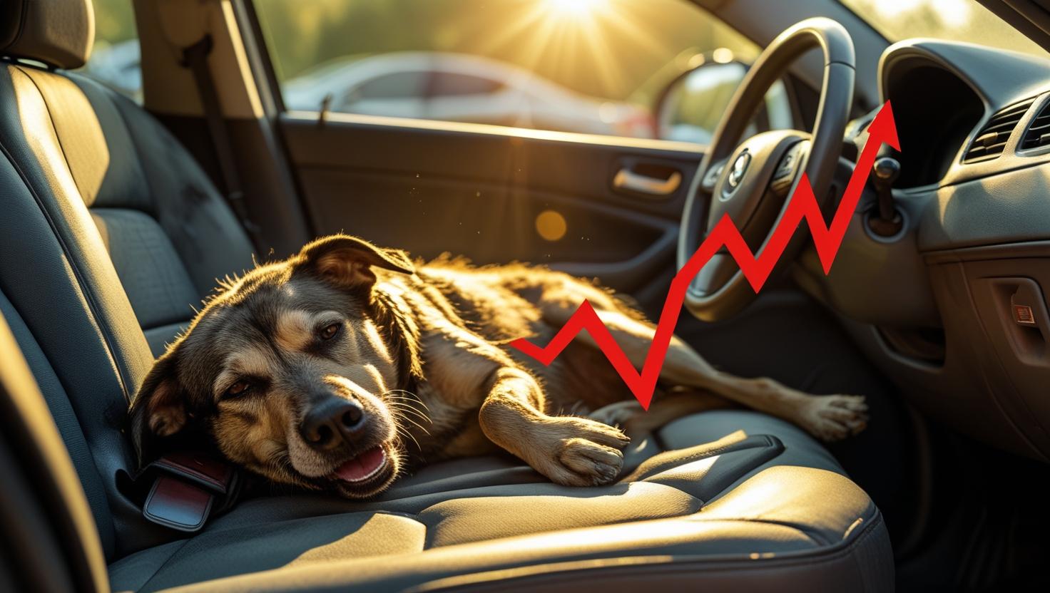 Chien en voiture, l’erreur fatale que font encore trop de maîtres en été