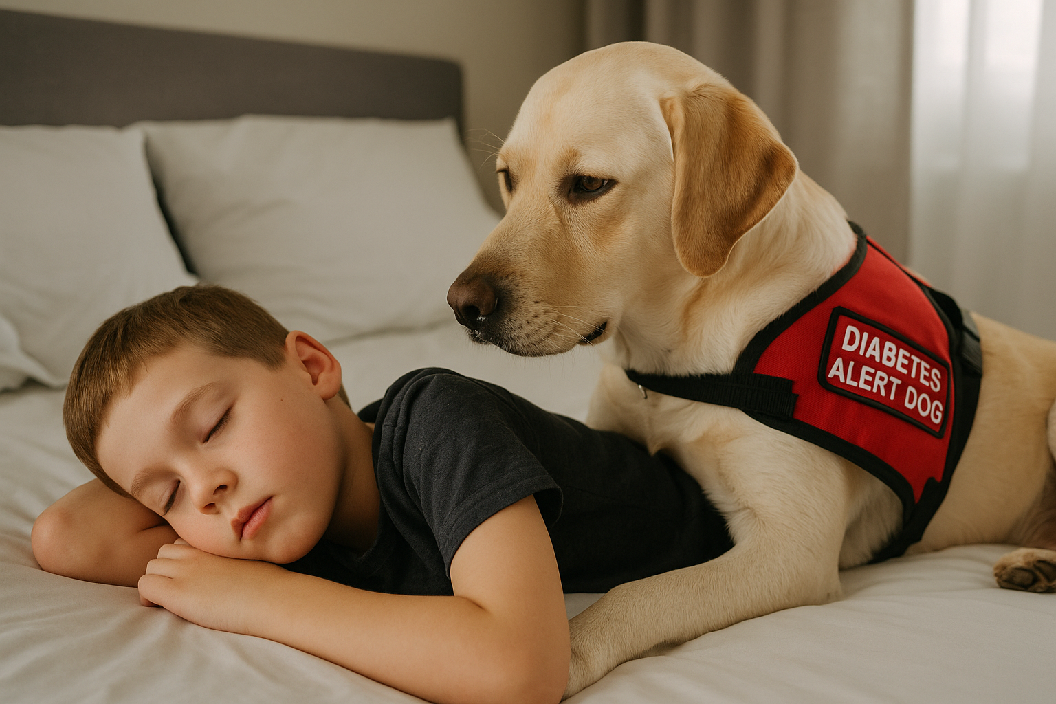 Diabétique, il adopte un chien qui lui sauve la vie chaque jour