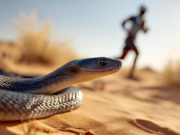Le mamba noir court plus vite qu&rsquo;un humain et son venin tue en 20 minutes