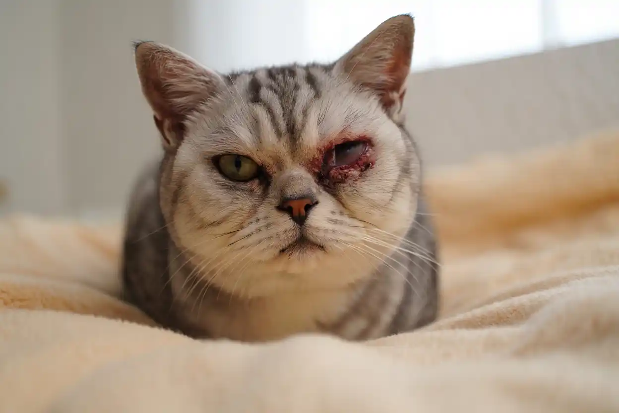 Entropion chez le chat : causes, signes d’alerte et traitements modernes pour préserver ses yeux