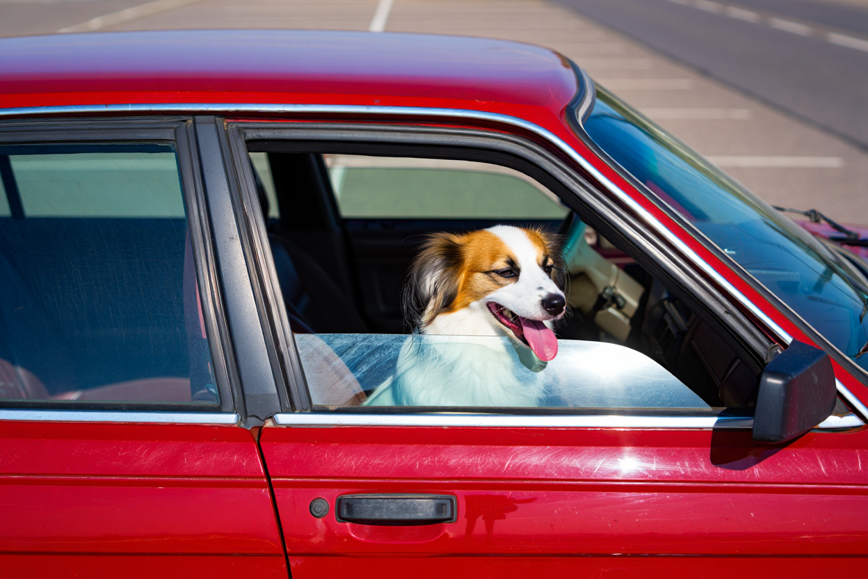 Canicule : comment réagir face à un chien enfermé dans une voiture en plein soleil ?