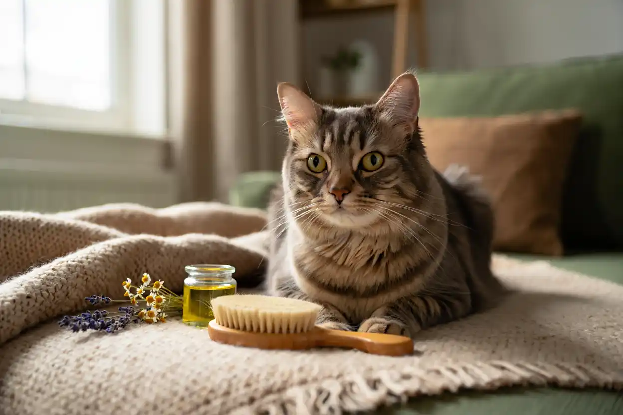 Découvrez les meilleurs soins naturels pour votre chat, dites adieu au vétérinaire