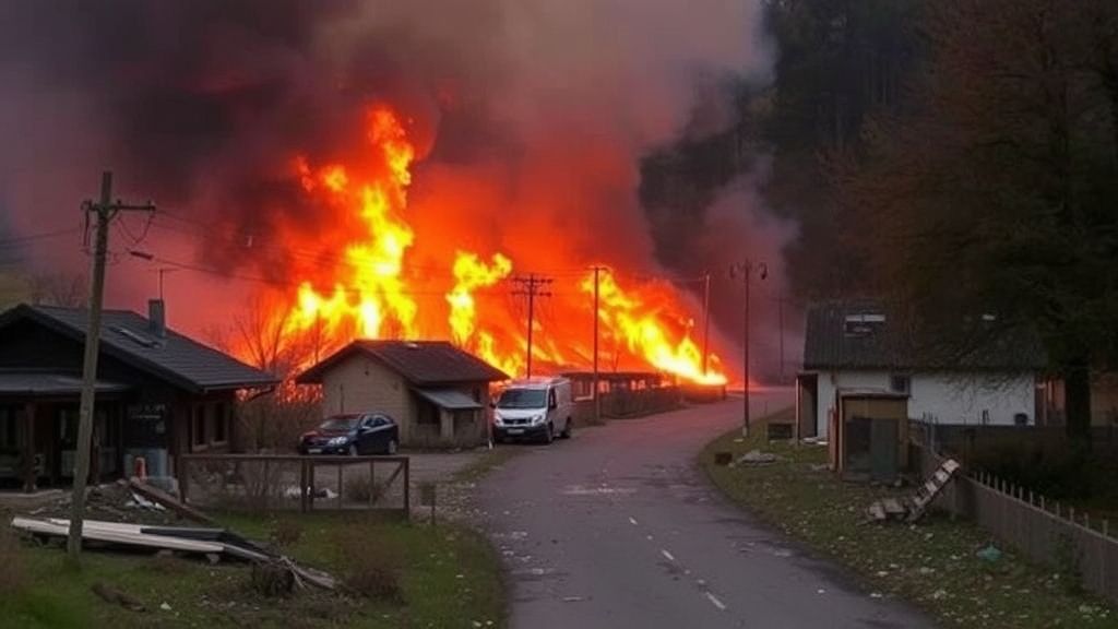 Incendie à Cheyres : une villa réduite en cendres, un chien n’a pas survécu