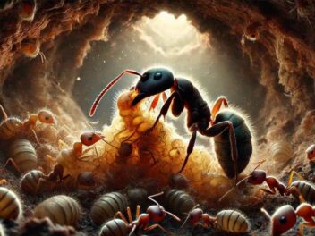 Cette reine dévore ses bébés pour une raison qui va vous surprendre !