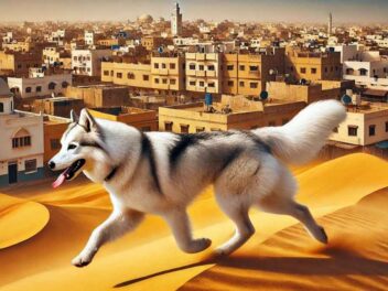 Comment les chiens de neige sont devenus les stars du désert mauritanien ?