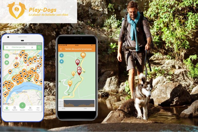 Play-Dogs, l’application mobile parfaite pour vos balades avec votre chien