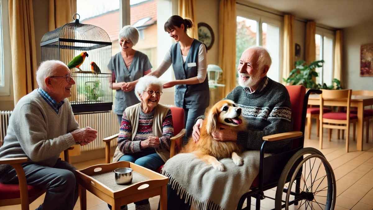 Les Ehpad français bientôt obligés d’accueillir vos animaux de compagnie ?