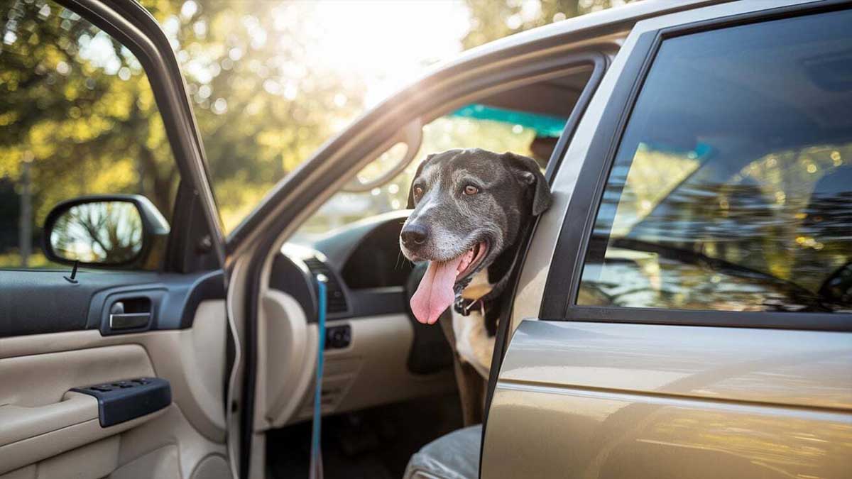Cette température mortelle tue votre chien en 20 minutes dans votre voiture, la police tire la sonnette d’alarme !
