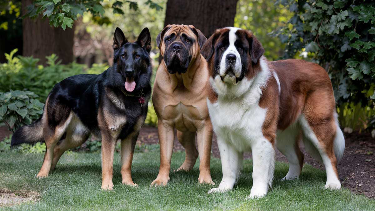 Ces chiens géants qui vont vous faire fondre : découvrez les races les plus imposantes !
