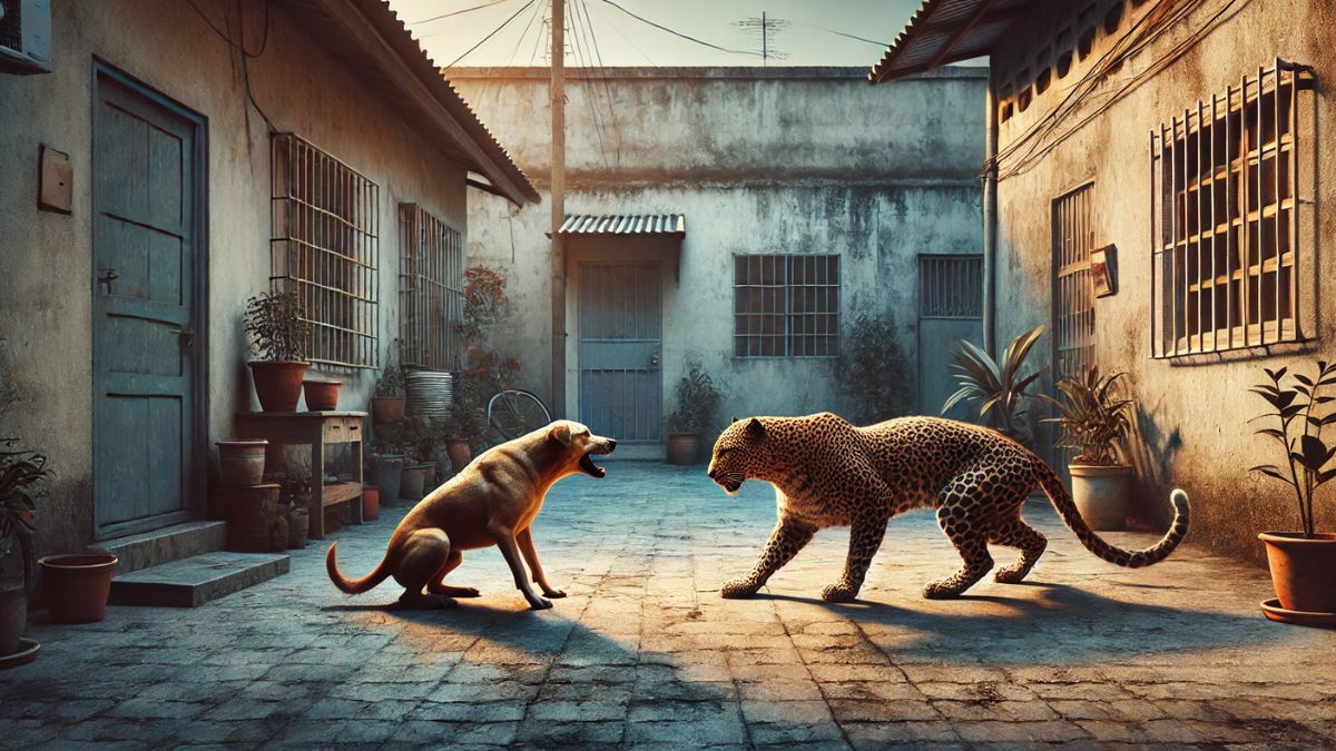 Un léopard attaque sauvagement un chien dans son jardin : le miracle qui a sauvé Rocky