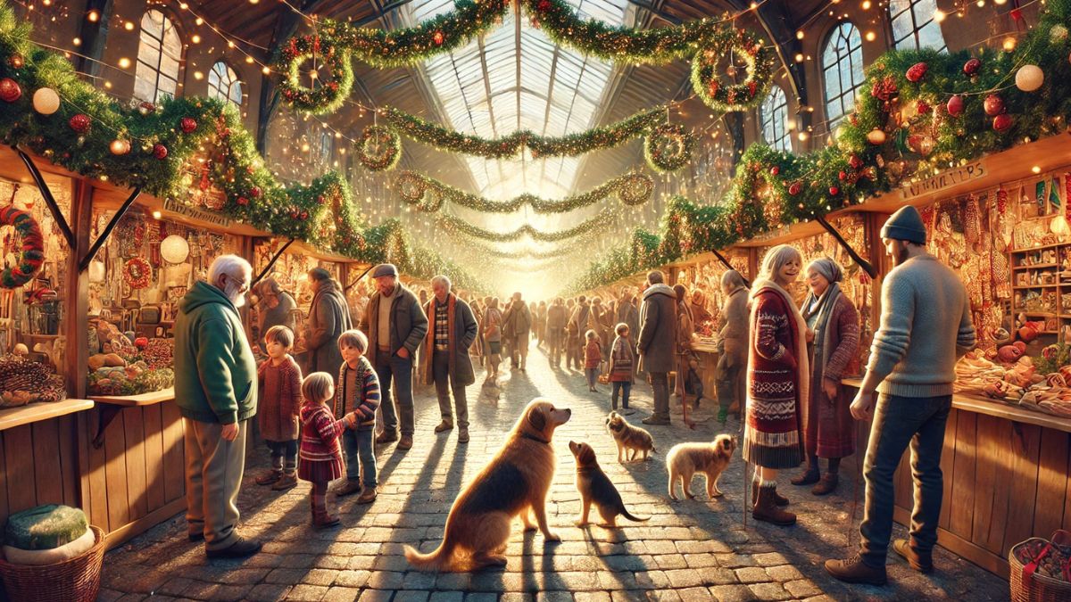 Ce refuge pour animaux transforme Noël en fête magique pour ses 153 pensionnaires