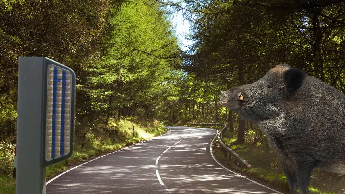 Cette solution innovante et lumineuse pour la sécurité des automobilistes et des animaux