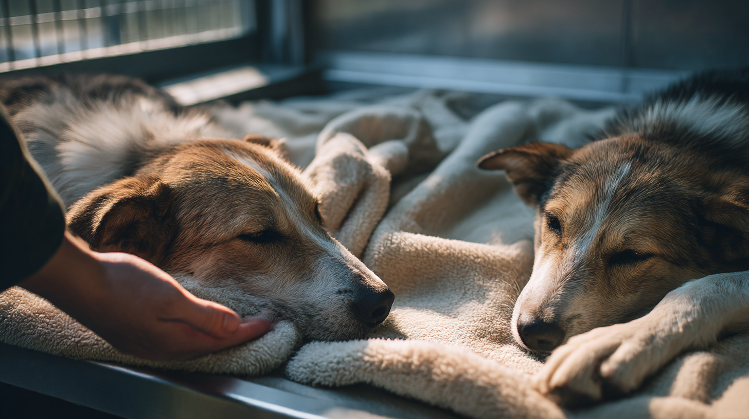Une nouvelle aube pour quatre chiens affamés découverts dans les yvelines