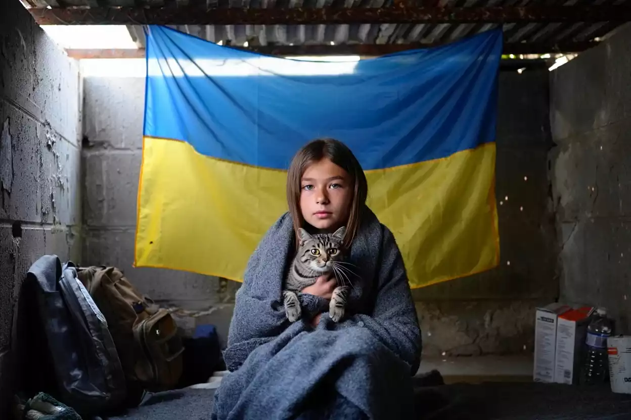 SOS pour les Animaux en Ukraine: Quand les Missiles Blessent Aussi Nos Amis à Quatre Pattes