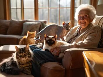 Les 8 races de chat qui sont idéales pour les retraités