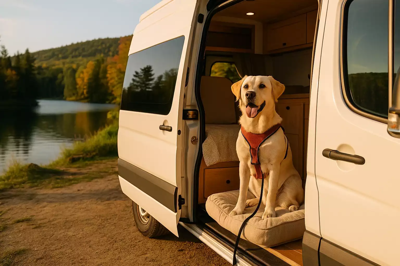 Astuce ultime : road trip en campervan avec votre chien au Québec