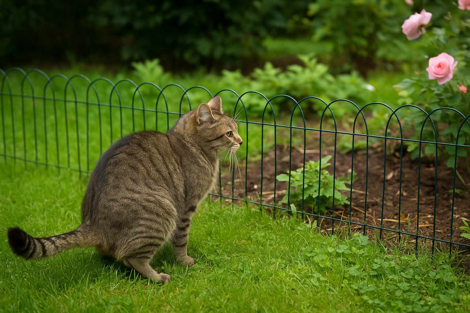 Empecher mon chat de faire ses crottes dans le jardin