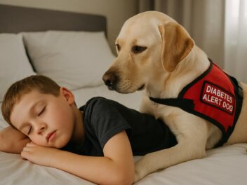 Diabétique, il adopte un chien qui lui sauve la vie chaque jour