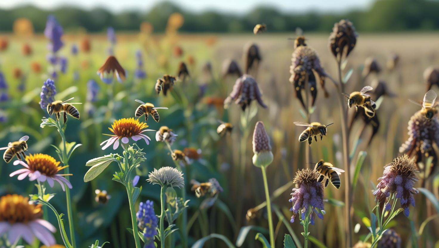 Les herbicides, un poison invisible pour les abeilles et pire que les insecticides ?