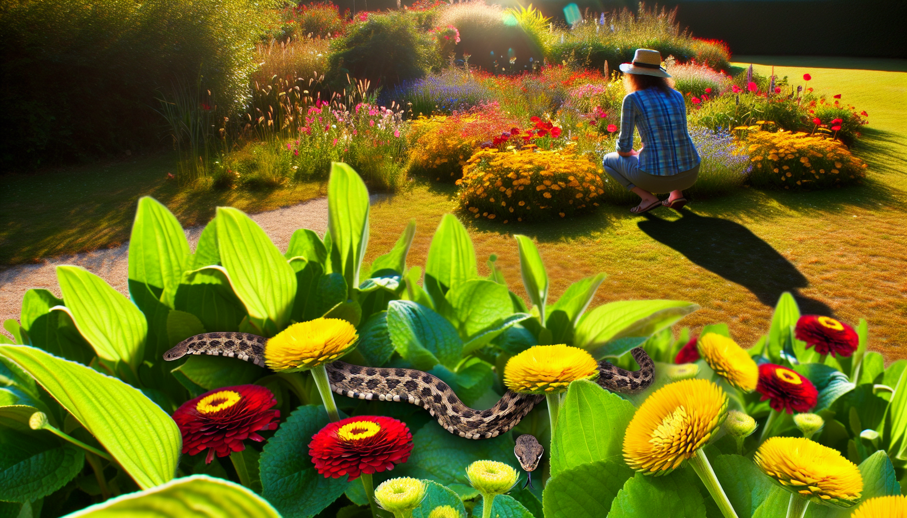 Chaleur et jardin : tout savoir sur le serpent le plus dangereux à la belle saison