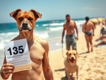 135 € d’amende pour avoir promené son chien sur cette plage : la colère des vacanciers !