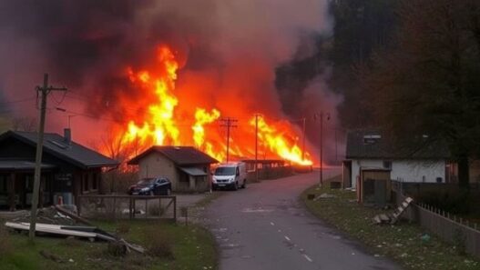 Incendie à Cheyres : une villa réduite en cendres, un chien n’a pas survécu