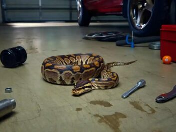 Serpent dans le garage : ce coin précis où il adore se cacher (et comment l’éviter)
