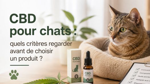 CBD pour chats : quels critères regarder avant de choisir un produit ?